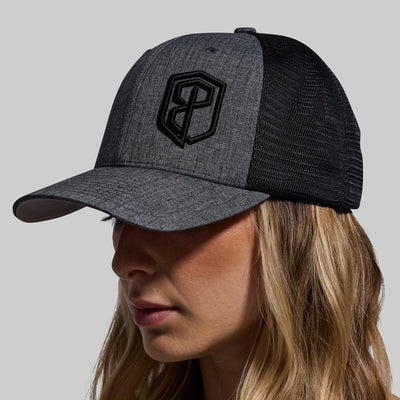 BP Two-Tone Trucker Hat (Charcoal/Black)