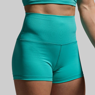 New Heights Booty Short (Turquoise)