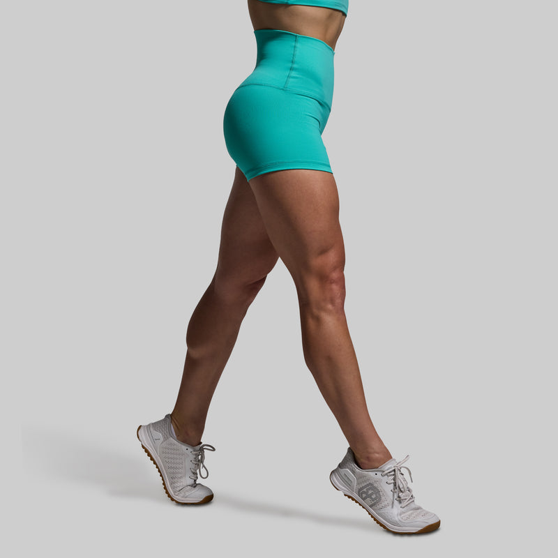 New Heights Booty Short (Turquoise)