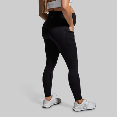 Maternity Legging w/ Pockets (Black)