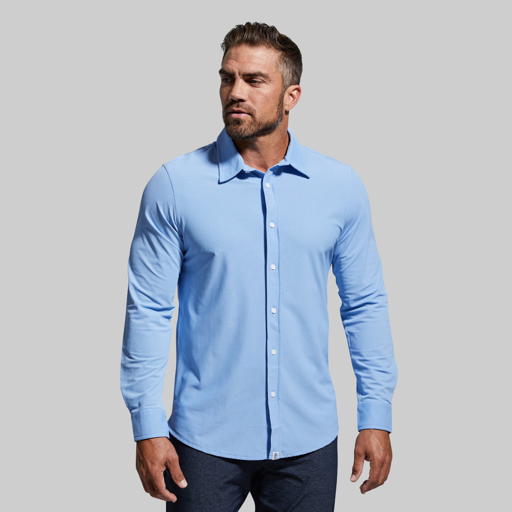 Commuter Shirt | Men's Button Up | Men's Stretchy Dress Shirt