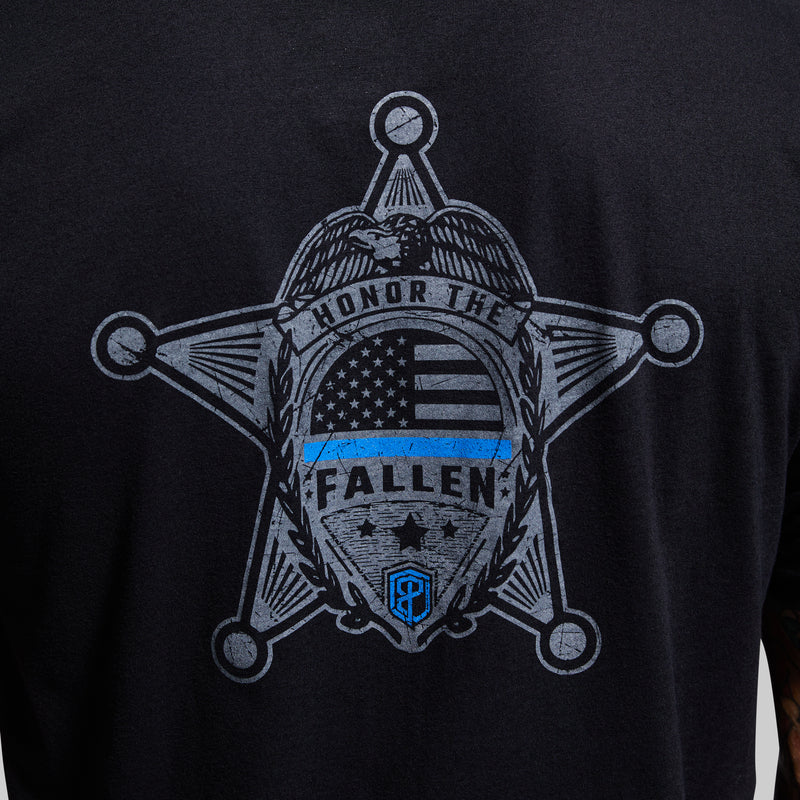 Honor the Fallen T-Shirt 2.0 (Thin Blue Line Police)