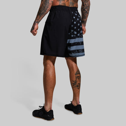 American Defender Short Velcro 3.0 (Undefeated Gunmetal)