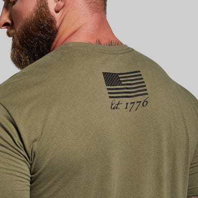 Freedom Paid In Full Tee (Tactical Green)