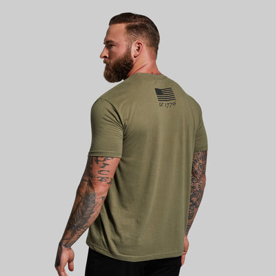 Freedom Paid In Full T-Shirt (Military Green)