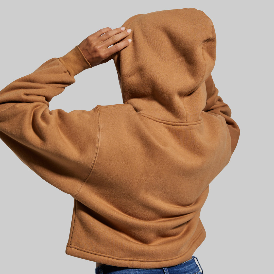 Camel hoodie on sale