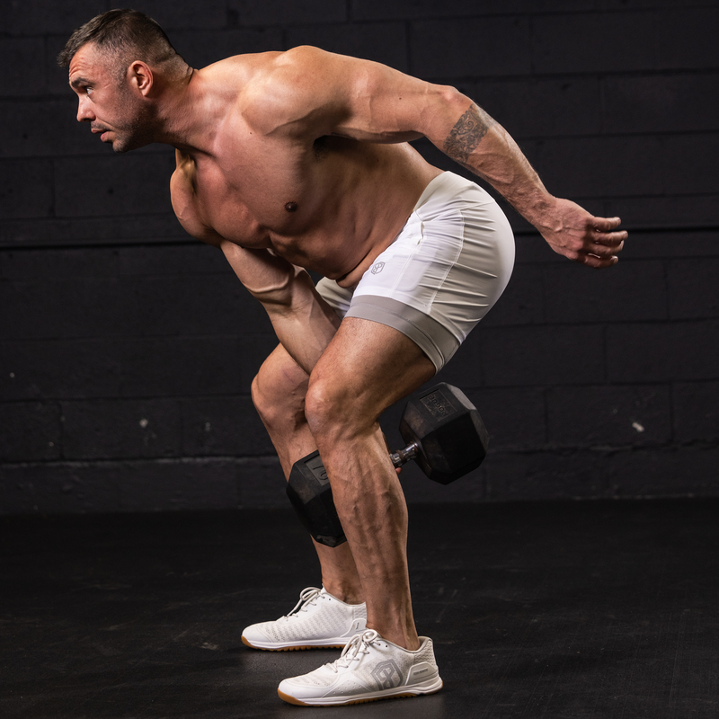 Versatile Short w/ Compression 5" (White)