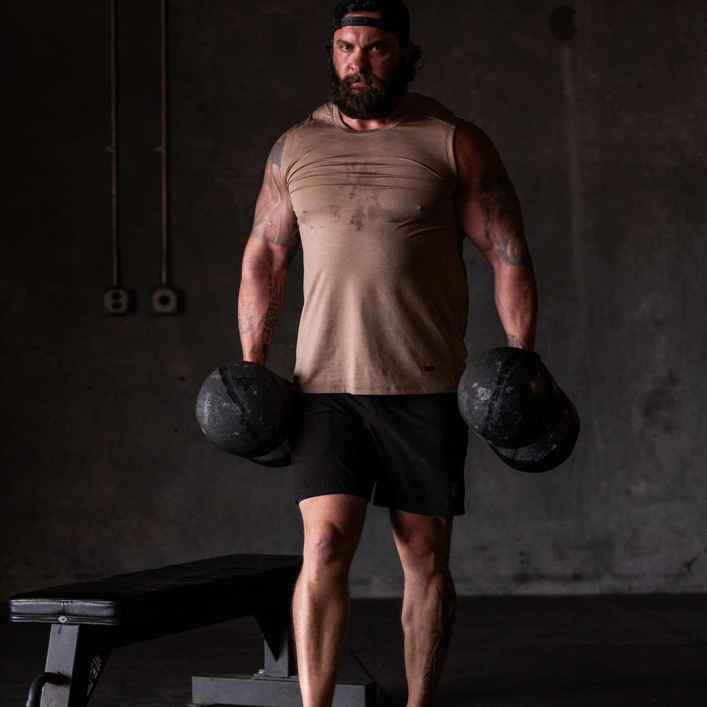 Training Muscle Tank (Mocha)