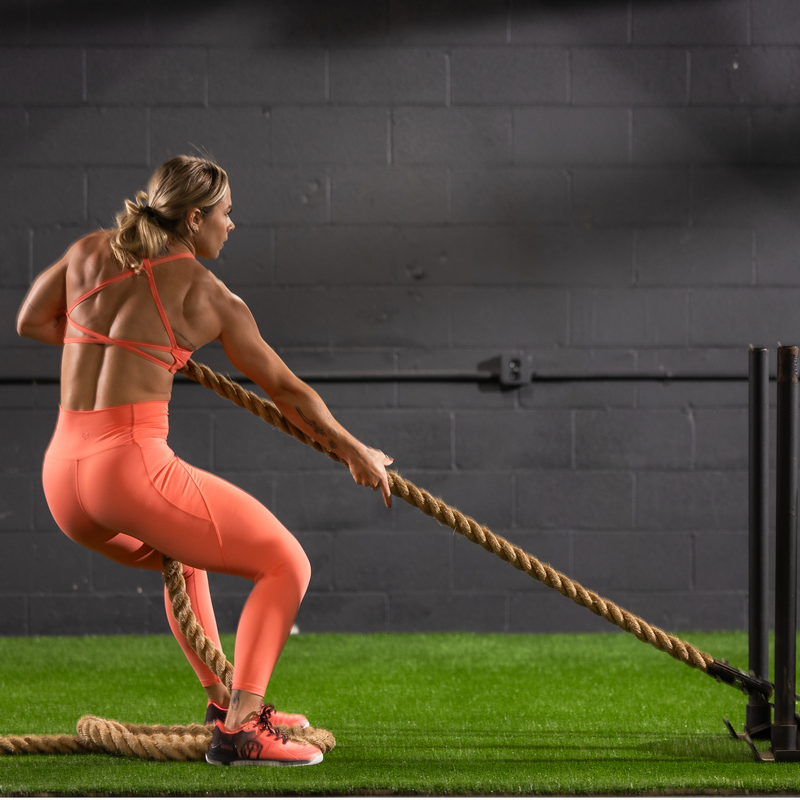 Eccentric Legging Set (Hot Peach)