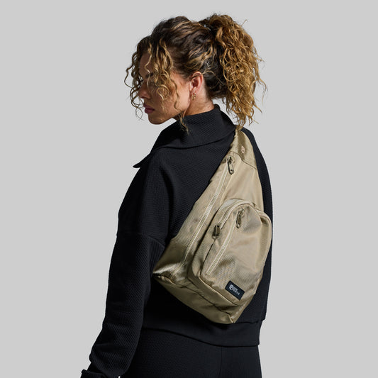 On The Go Sling Bag (Tan)