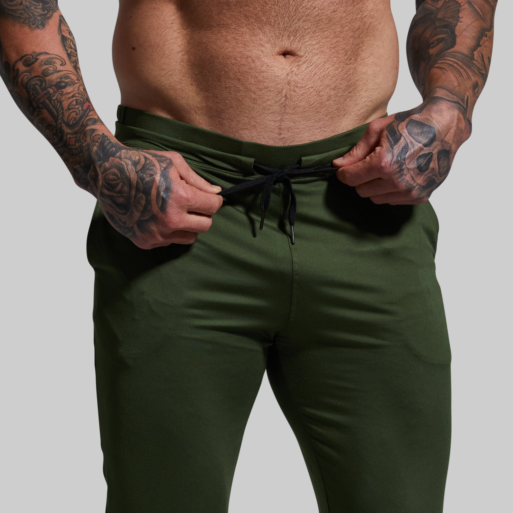 Tactical Green Athletic Joggers  Men's Tactical Green Sweats – Born  Primitive
