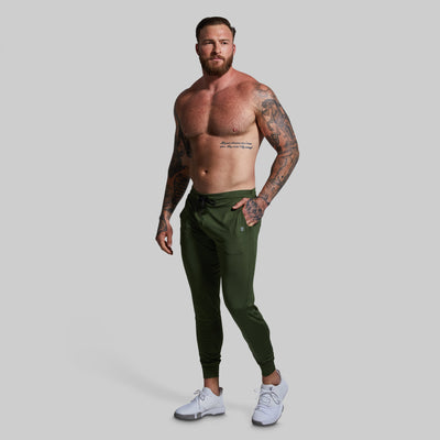 Men's Rest Day Athleisure Jogger (Tactical Green)