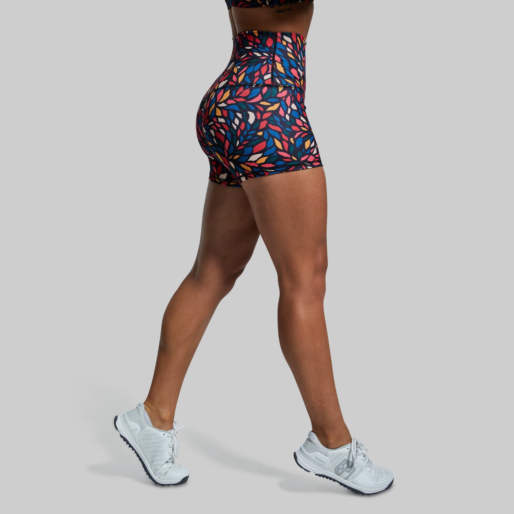 Women's High Waisted Booty Shorts