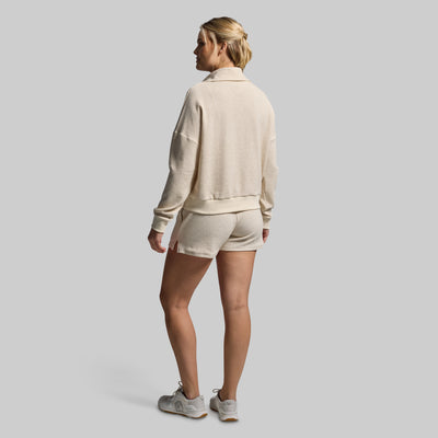 Women's Cloud Short (Heather Oatmeal)