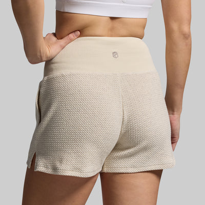 Women's Cloud Short (Heather Oatmeal)