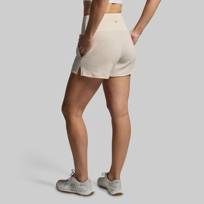 Women's Cloud Short (Heather Oatmeal)