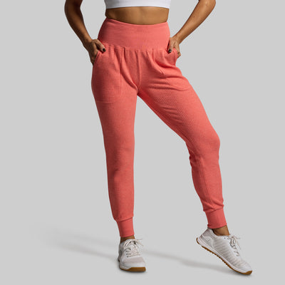 Women's Cloud Jogger Set (Hot Peach)