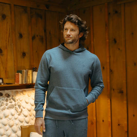 Men's Cloud Hoodie (Indigo)