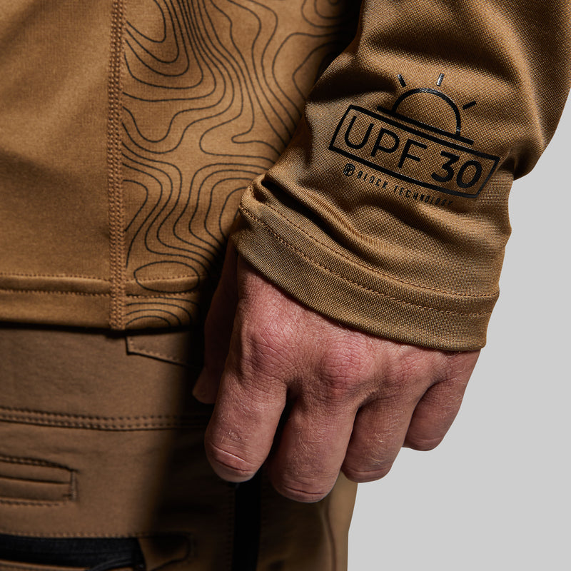 Brown Cruising - Hooded UV Protective Shirt