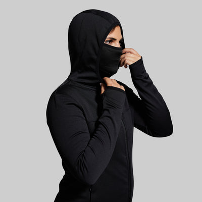 Women's Sentry Full Zip Hoodie (Black)