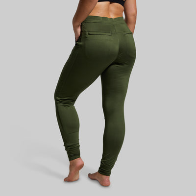 Women's Rest Day Athleisure Jogger (Tactical Green)