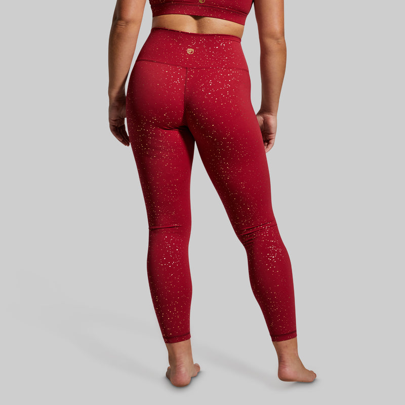 Pink Shimmer Legging - Emily Hsu - simplyWORKOUT – SIMPLYWORKOUT