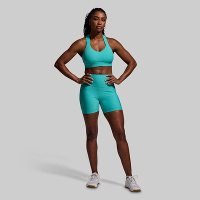 All or Nothing Sports Bra (Turquoise)