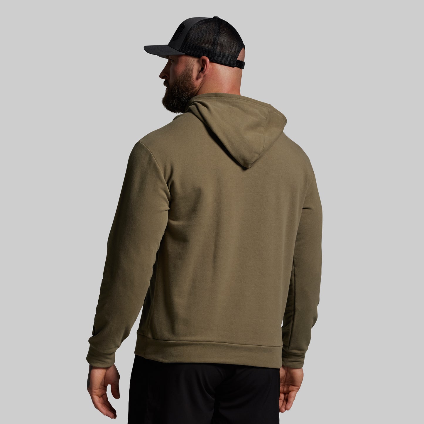 BP Flag Men's Unmatched Hoodie (OD Green)