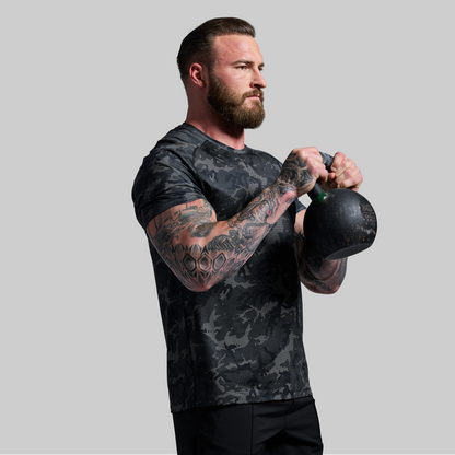 Training Tee (Halftone Muted Woodland)