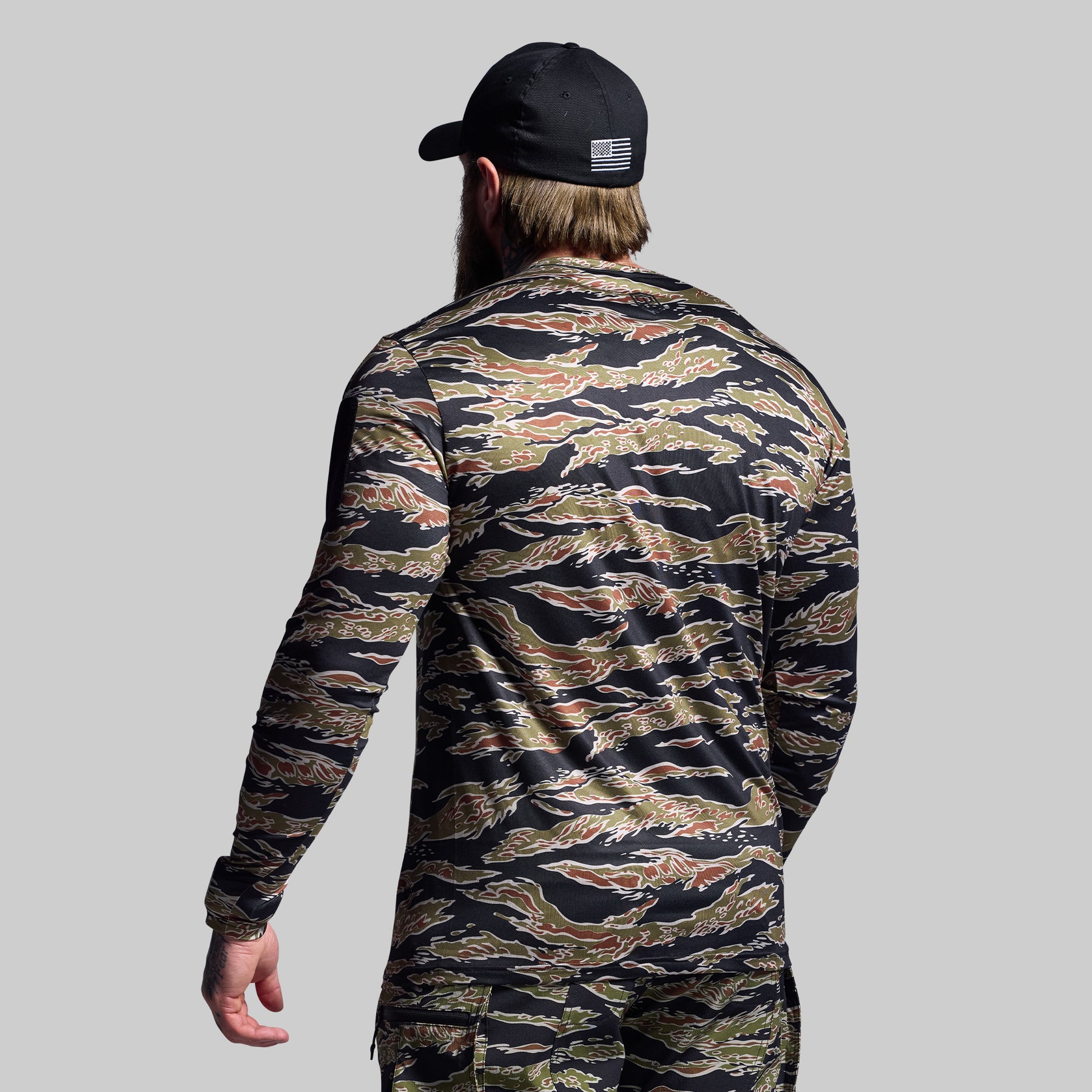 D Ranged Shirts Long Sleeve Range Shirt (Jungle Tiger) – Born Primitive