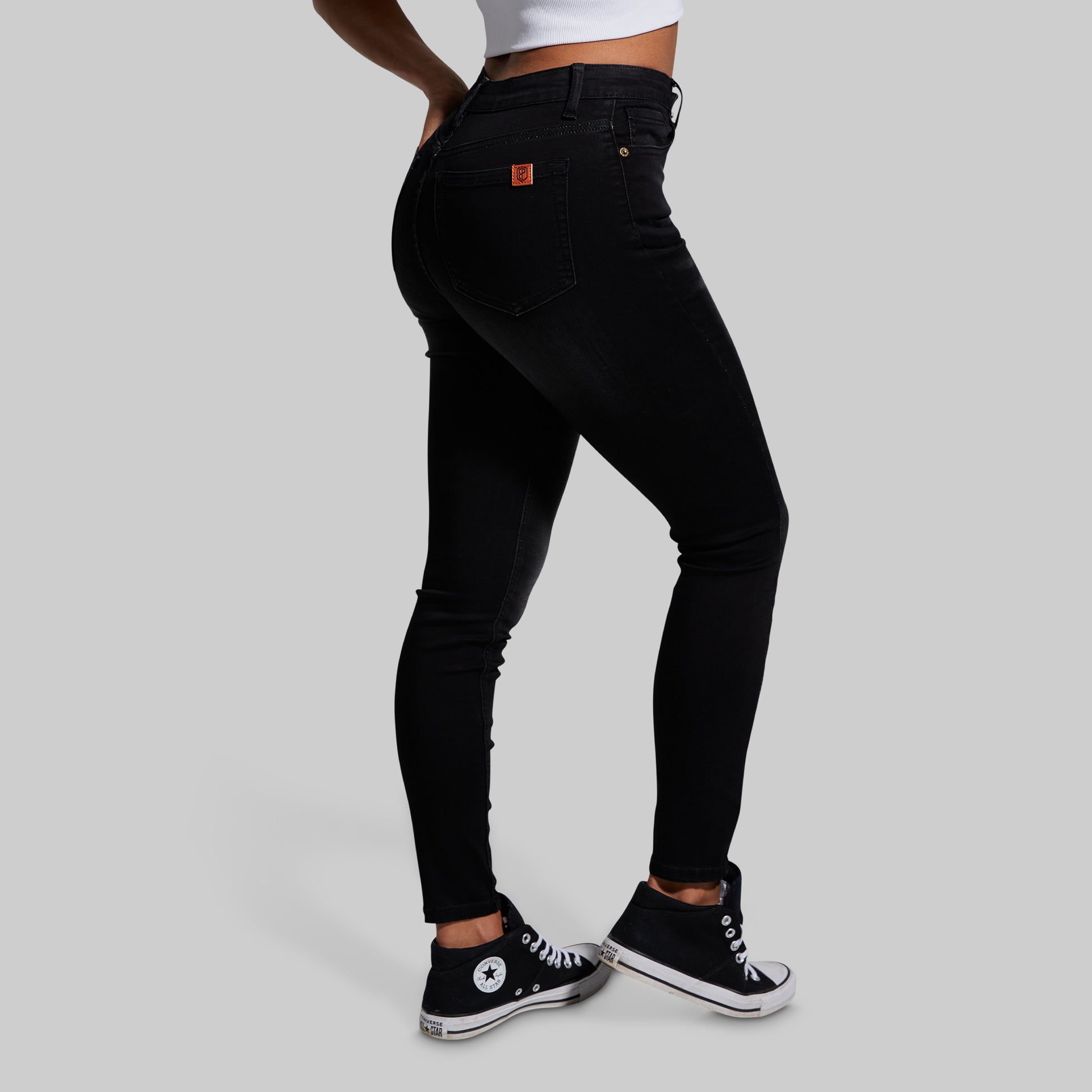 Born Primitive | FLEX Stretchy High-Rise Skinny Jean (Black), X-Small / Regular Born Primitive | FLEX Stretchy High-Rise Skinny Jean (Black), X-Small / Regular