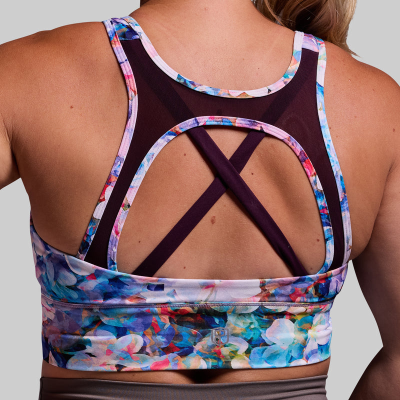 Milk and Muscles Nursing Sports Bra (Floral Refresh)