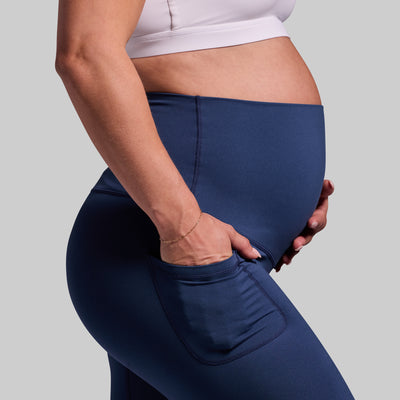 Maternity Legging w/ Pockets (True Blue)