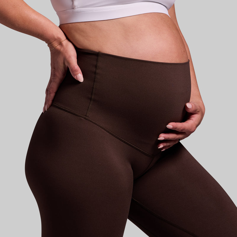 Maternity Legging (Dark Brown)