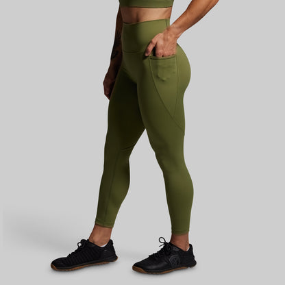 Eccentric Legging (Army Green)