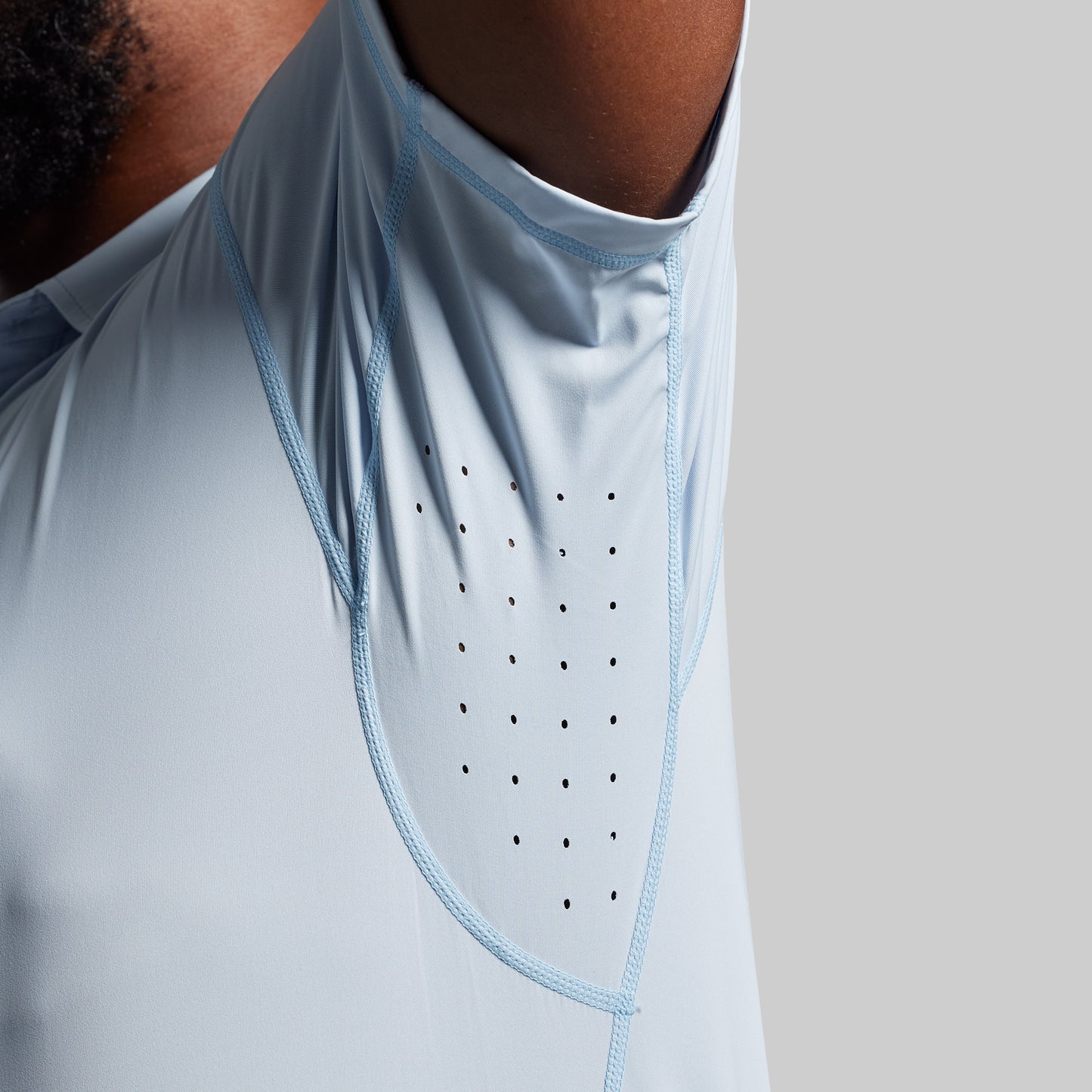 Men's Tek Polo (Chambray)