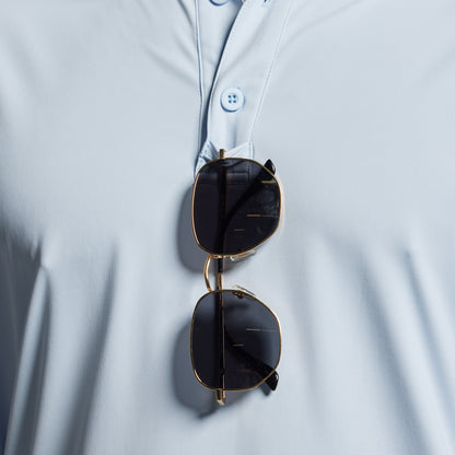 Men's Tek Polo (Chambray)