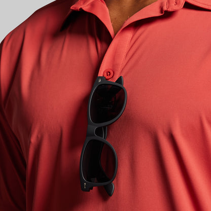 Men's Tek Polo (Brick)