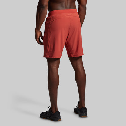 Versatile Short w/ Compression 9" (Brick)