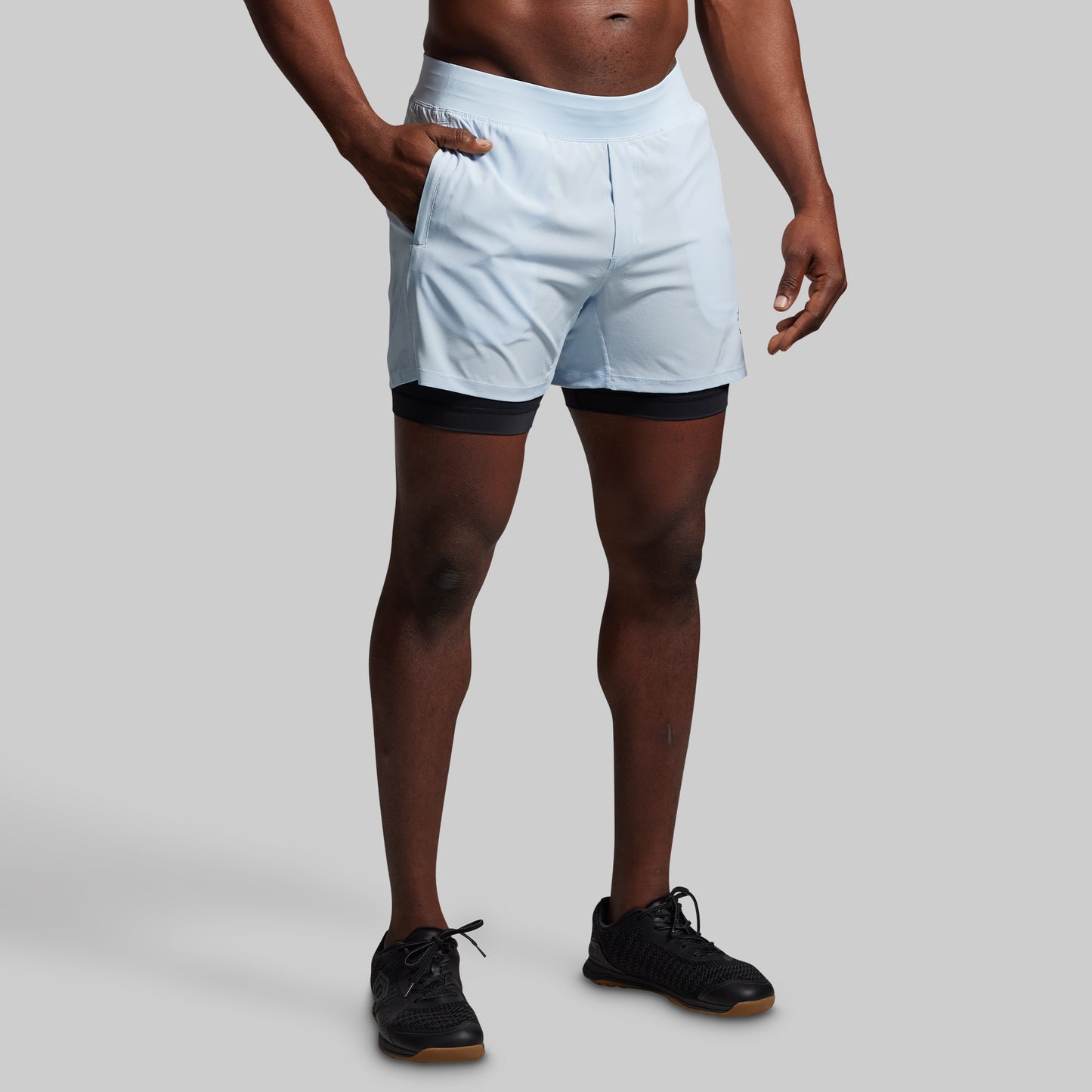 Versatile Short w/ Compression 5" (Chambray)