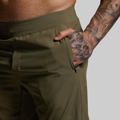 Versatile Short w/ Compression 9" (OD Green)