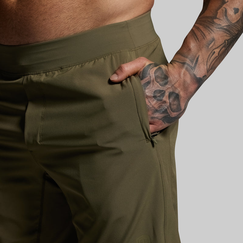 Versatile Short w/ Compression 9" (OD Green)
