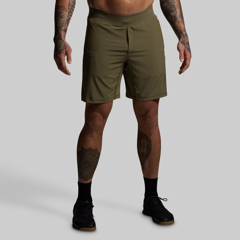 Versatile Short w/ Compression 9" (OD Green)