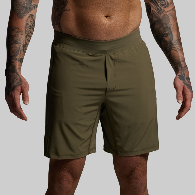 Versatile Short w/ Compression 9" (OD Green)