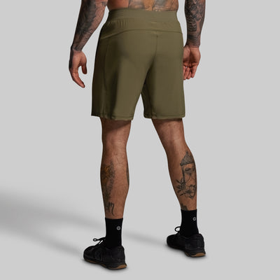 Versatile Short w/ Compression 9" (OD Green)
