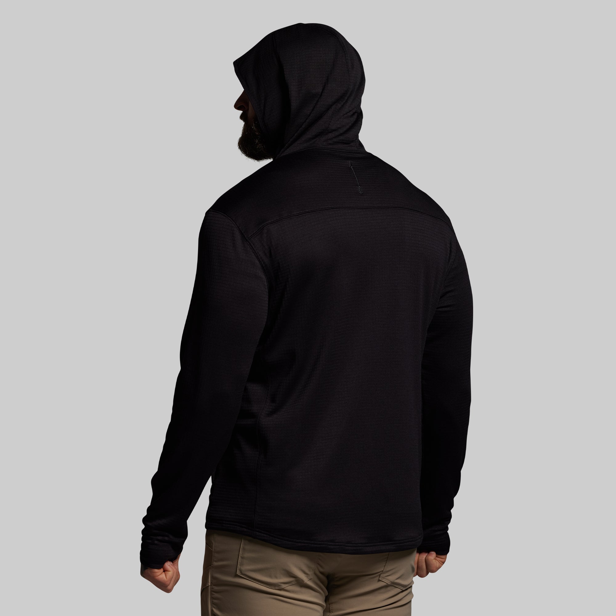 Quiver Full Zip Hoodie 2.0 (Black) – Born Primitive