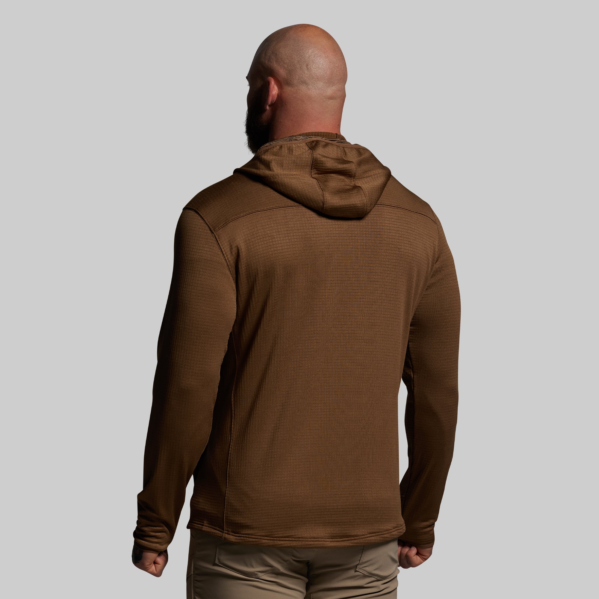 Quiver Full Zip Hoodie 2.0 (Coyote Brown) – Born Primitive