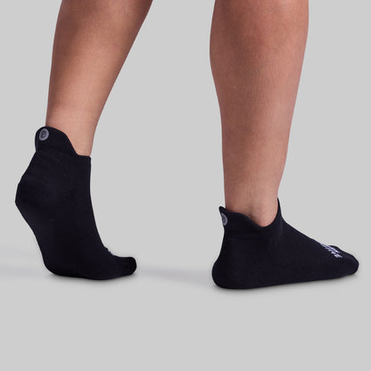 Performance Ankle Sock 2-Pack (Black/White)