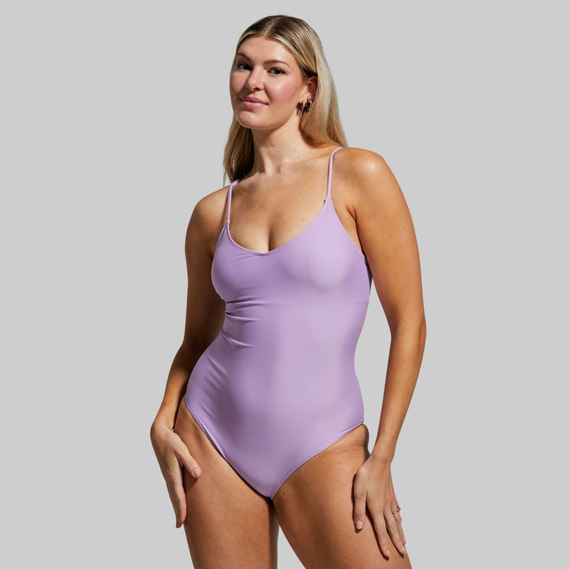 Waterfall One Piece Swimsuit (Orchid)