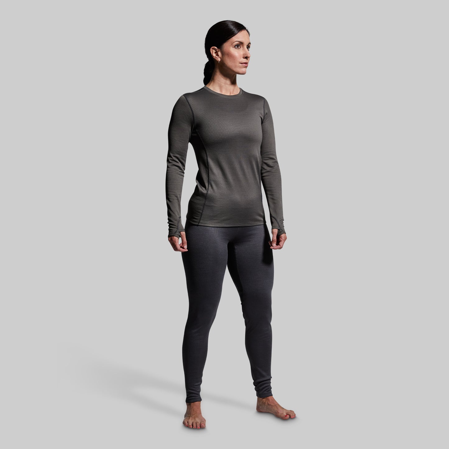 Women's Ridgeline Heavy Base Layer Bottom (Wolf Grey)